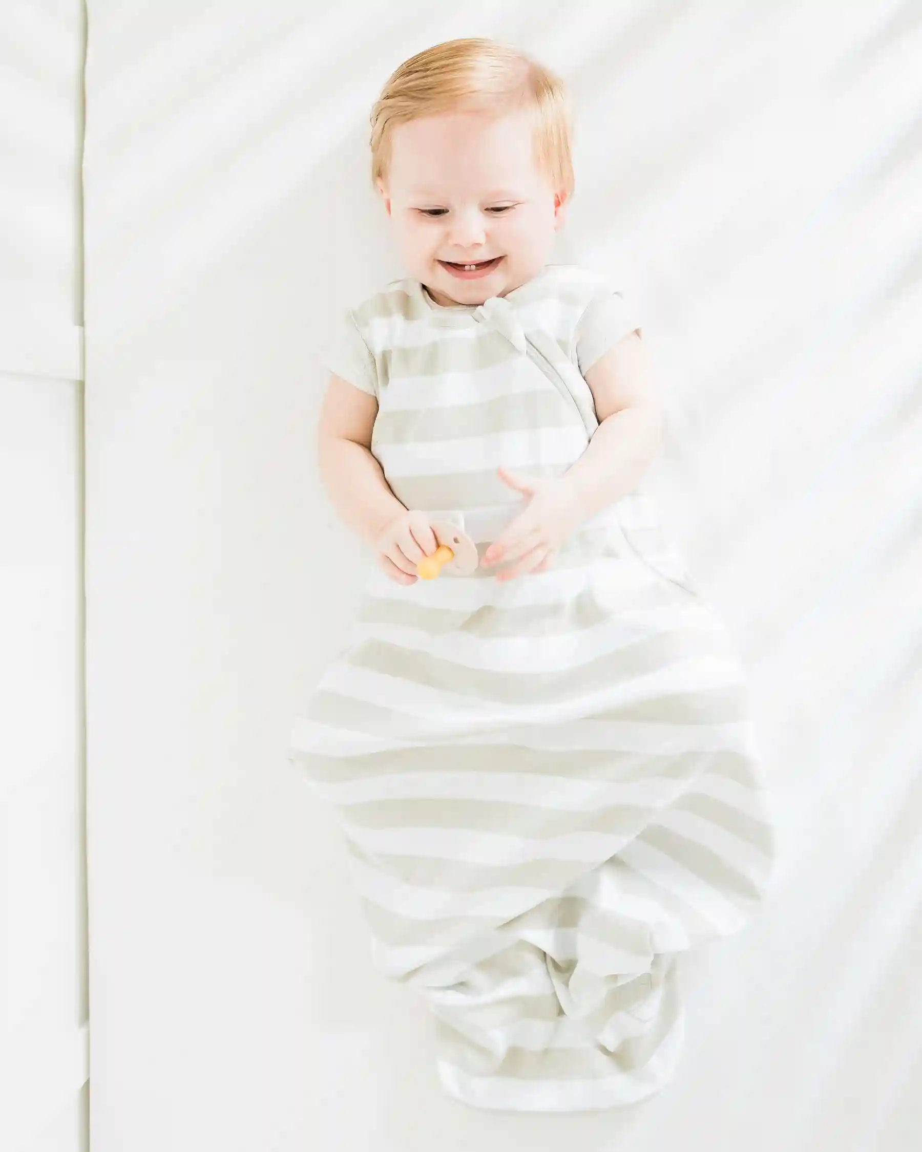 Alternative view of Ecolino® Organic Cotton Classic Baby Sleep Bag or Sack, Gray