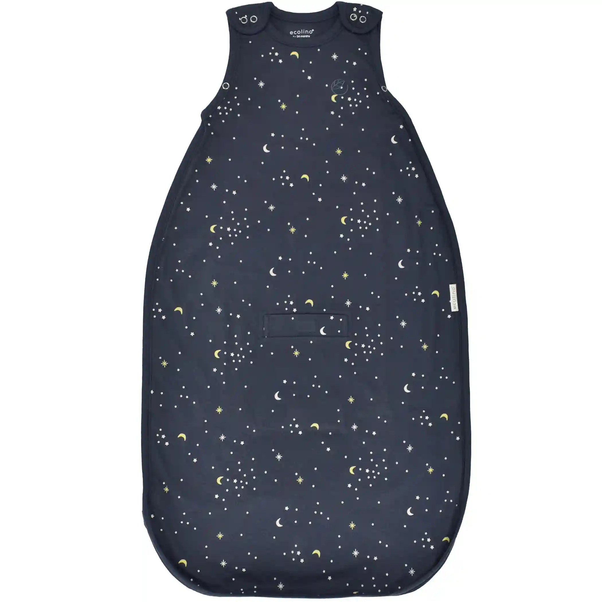Ecolino® Adjustable Toddler Sleep Bag, Organic Cotton, Universal Size: 2 - 4 Years, Milky Way Ink