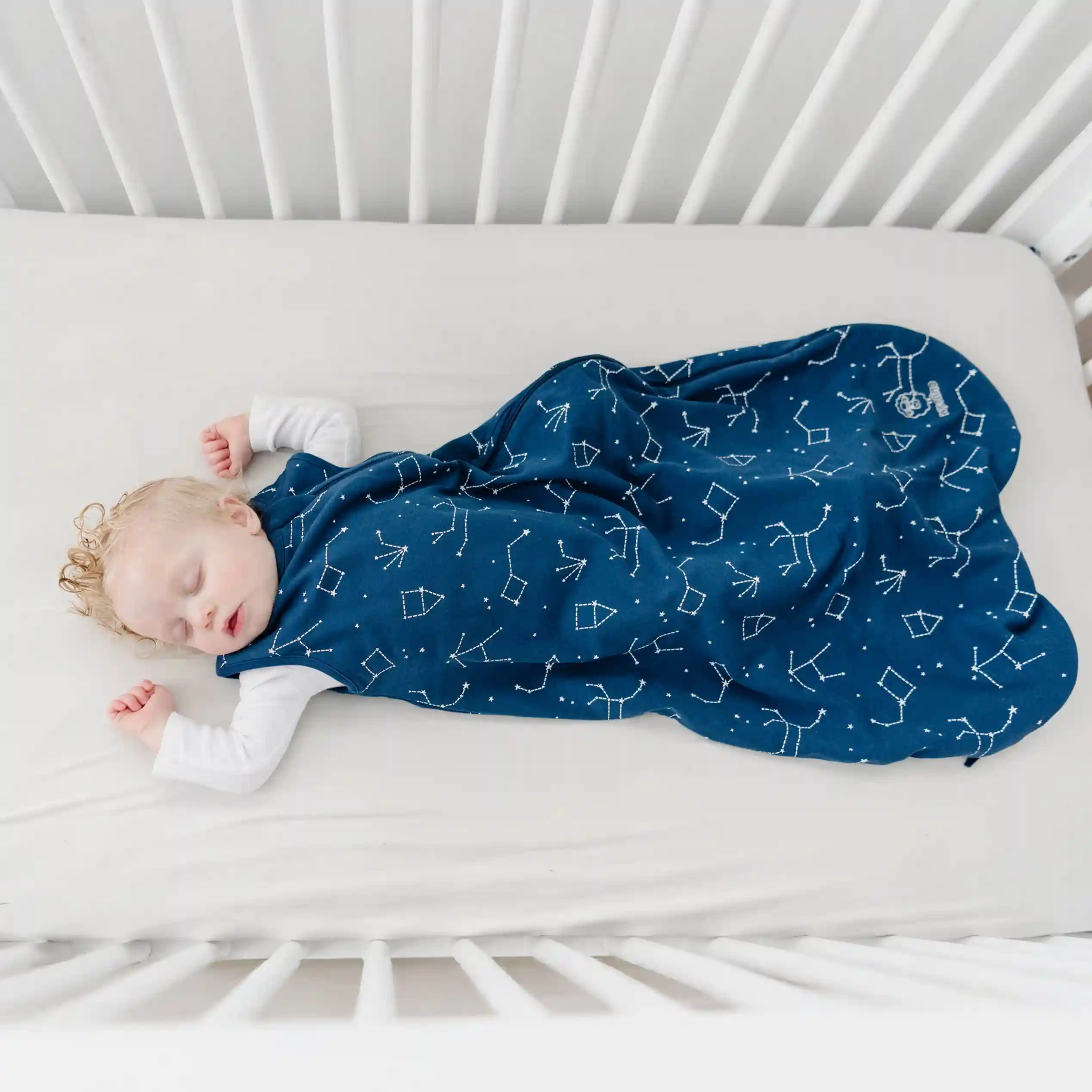 Alternative view of 4 Season® Classic Baby Sleeping Bag, Merino Wool & Organic Cotton, Night Sky™