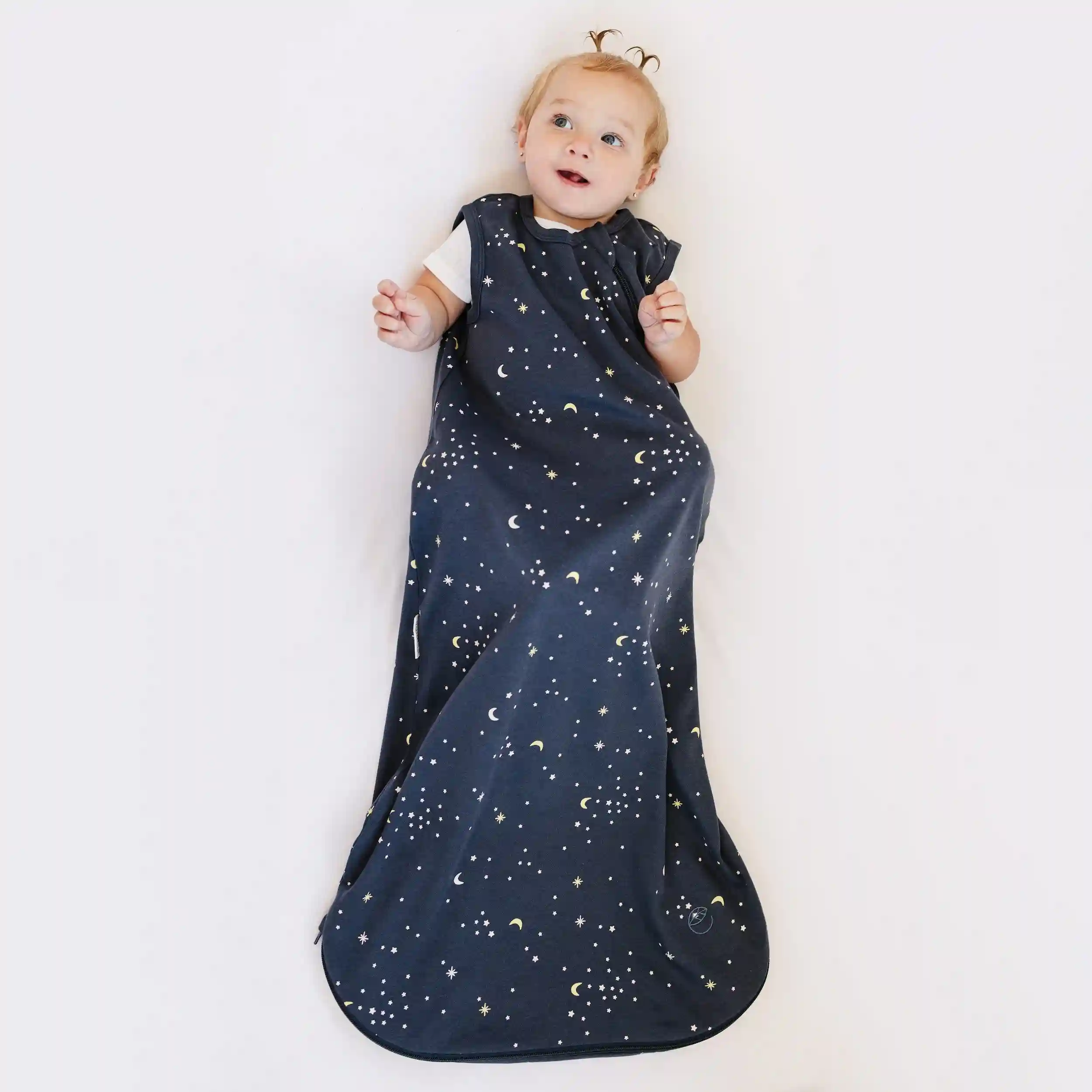Alternative view of Ecolino® Organic Cotton Classic Baby Sleep Bag or Sack, Milky Way Ink
