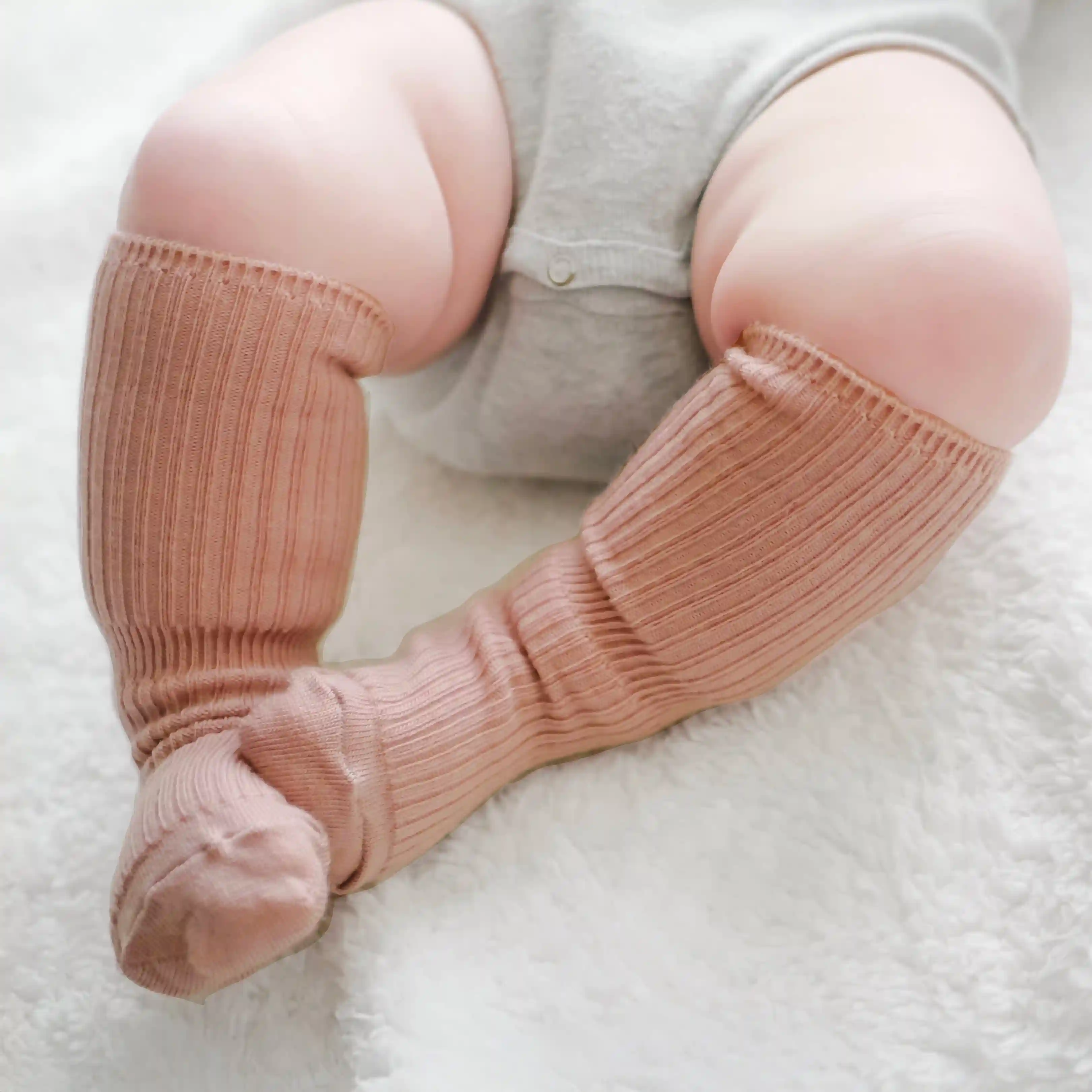 Alternative view of Wool Socks, Baby and Toddler, Cork