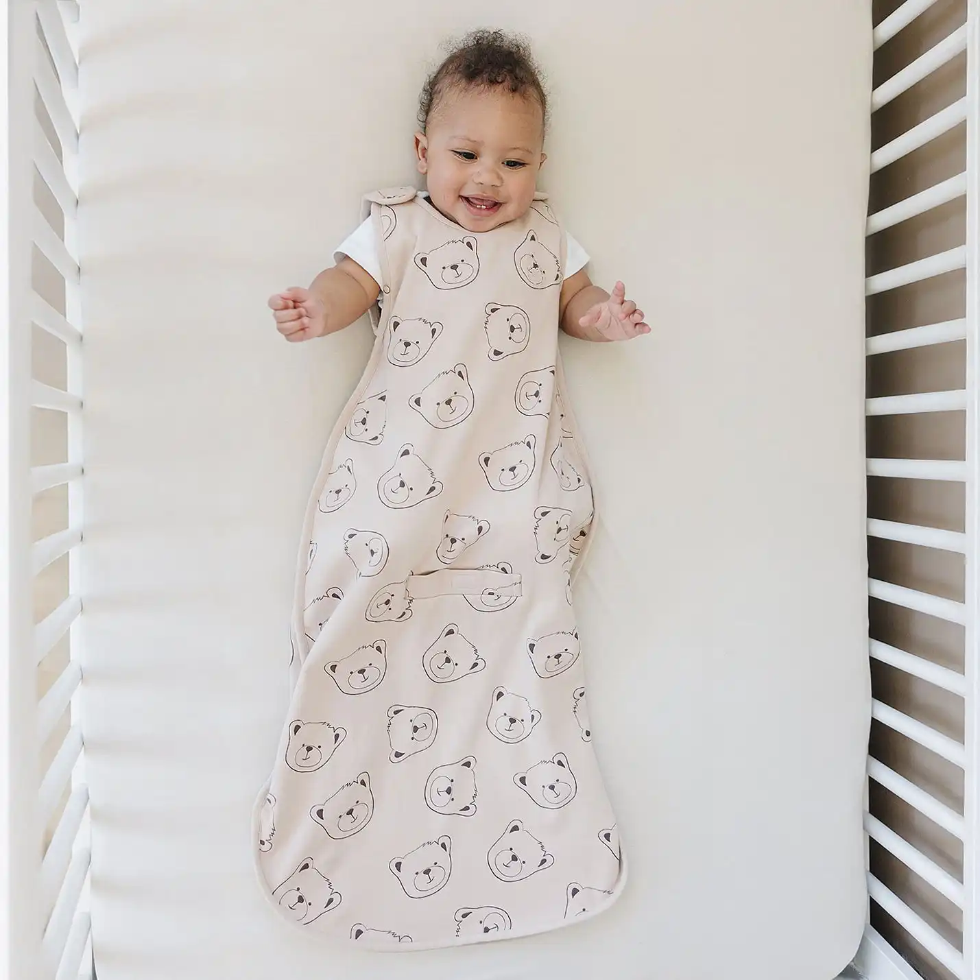 Alternative view of 4 Season® Ultimate Baby Sleep Bag, Merino Wool & Organic Cotton, Teddy Bear