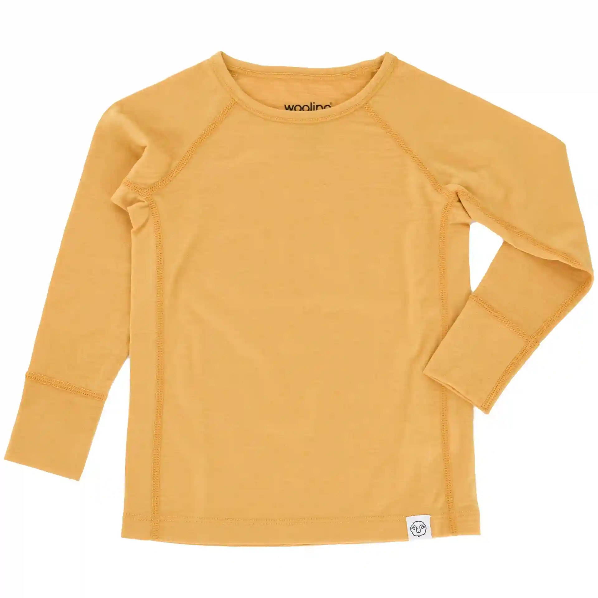 Alternative view of Kids Merino Wool Base Layer, Long Sleeve Top, Honey