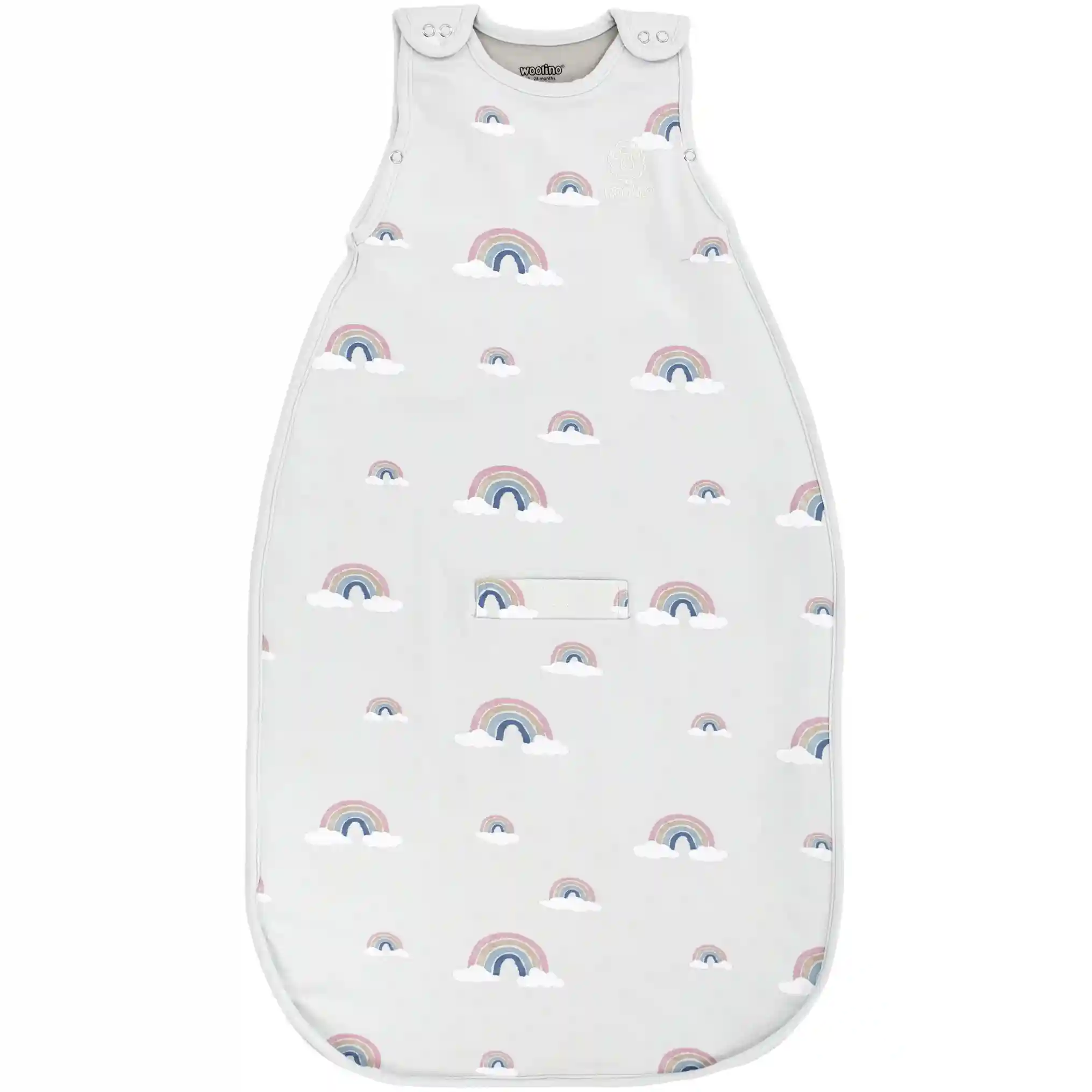 Imperfect 4 Season® Ultimate Toddler Sleep Bag, Merino Wool & Organic Cotton, 2 - 4 Years, Rainbow