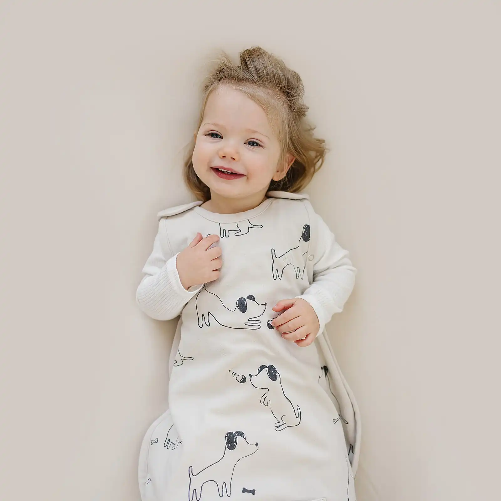 Alternative view of 4 Season® Ultimate Baby Sleep Bag, Merino Wool & Organic Cotton, Puppy