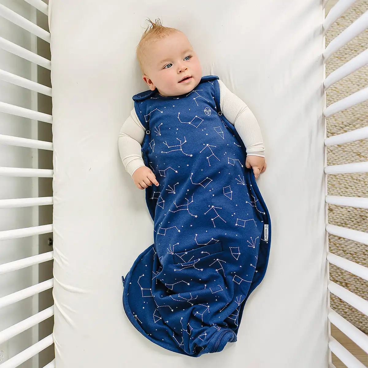 Alternative view of 4 Season® Ultimate Baby Sleep Bag, Merino Wool & Organic Cotton, Night Sky™