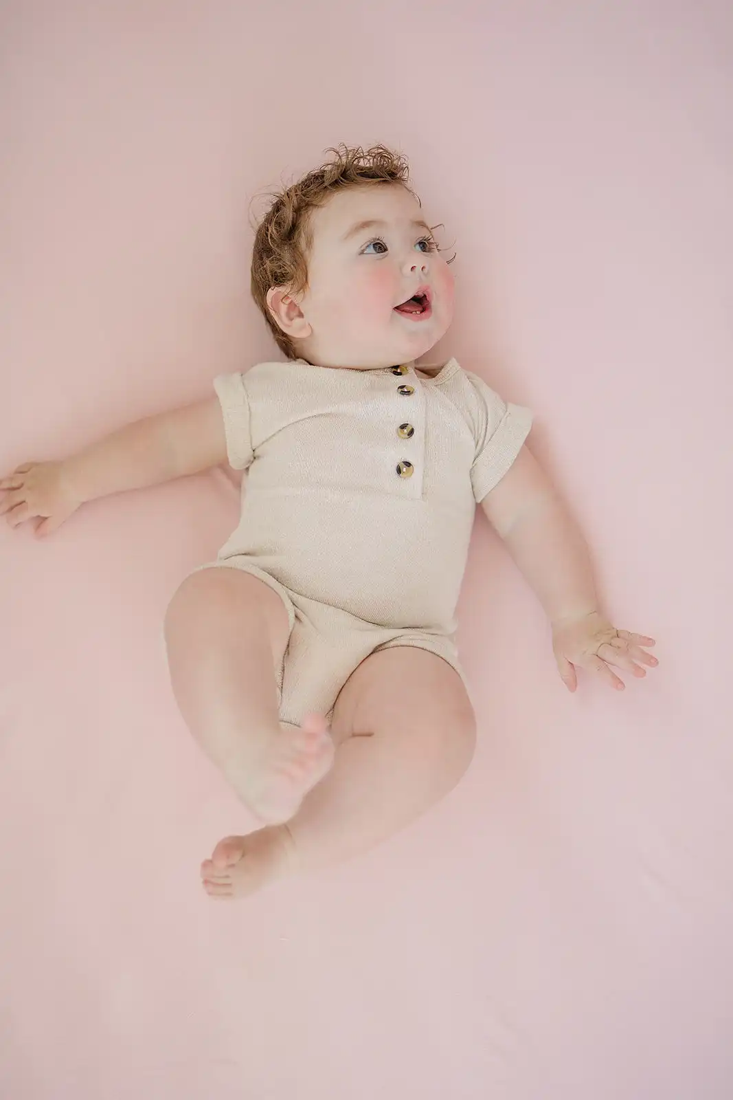 Alternative view of Ecolino® Crib Sheet, 100% Organic Cotton, Petal